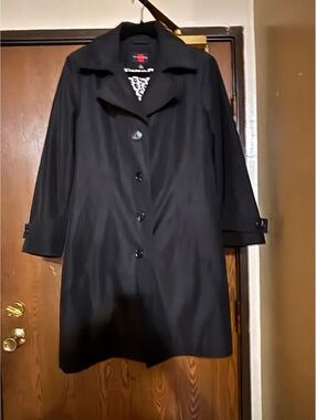 Black Trench Coat/ Car Coat